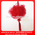 Red Lantern Style Chinese Bath Sponge With Red String